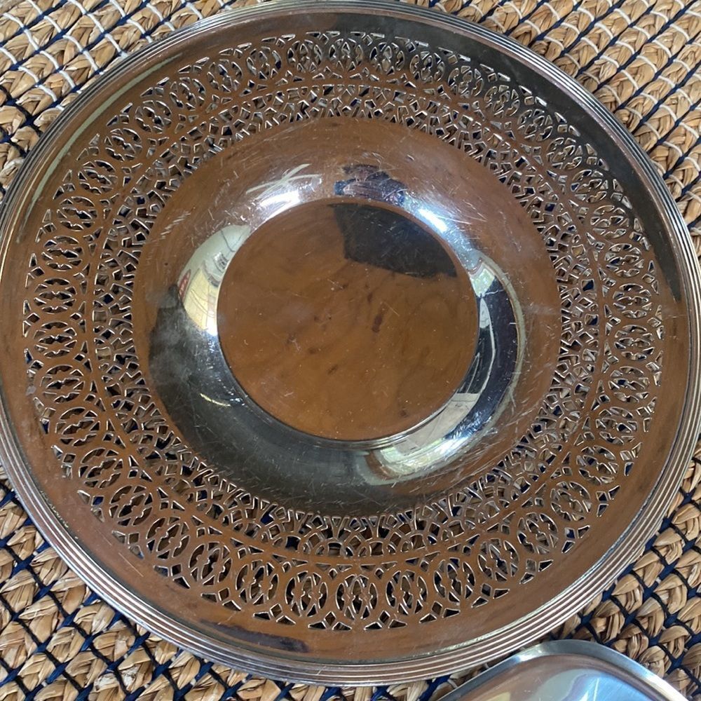 Royal Rochester Silver Tray 3498 - Picture 4 of 6